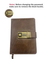 Journal A6 WEMATE avec Serrure - Agenda Vintage Cuir PU, Stylo et Boîte Cadeau - Idéal Hommes et Femmes - Rose Gold - Sécurisez vos Confidences