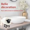 Rolli le Mouton des Toilettes : Lot de 3 Porte-Rouleaux de Papier Toilette Originaux