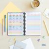 Agenda Scolaire Semainier 2025-2026 Chats A5 - Organisation et Motivation pour Ados