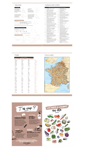 Agenda Scolaire Oxford Editions Green 12x18cm - 1 Jour par Page, 352 Pages, Septembre 2022-2023, Thème Nature Éco-Responsable