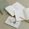 Lot de 3 Carnets Wild Flowers A6 – Carnet de Notes, Voyage, Recettes, Journal Intime