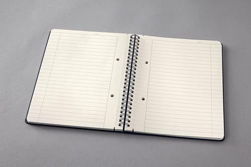 Sigel CO825 Conceptum Spiral Notebook - Midnight Blue, Hardcover | Ideal for Diary, Bullet Journal, Idea Book, Writing Notebook | Approx. A4, Lined