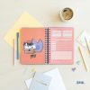 Agenda Scolaire Semainier 2025-2026 Chats A5 - Organisation et Motivation pour Ados