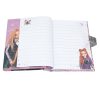 TOPModel Rebel Kitty : Journal Intime à Code Chiffré et Son, 80 Pages Illustrées pour Secrets et Créativité