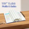 Carnet de Notes A5 Relié - Journal Intime Adulte 368 Pages avec Onglets, Couverture Rigide, Idéal Bureau et École