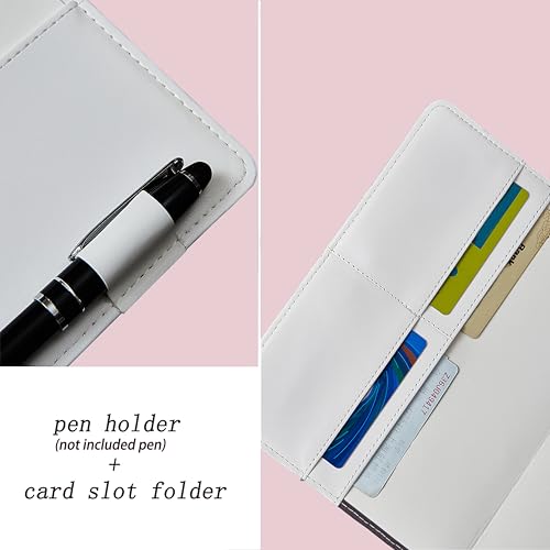 Carnet Secret A5 avec Code - Journal Intime PU Cuir, Cahier Bloc-notes Personnalisable pour Bureau