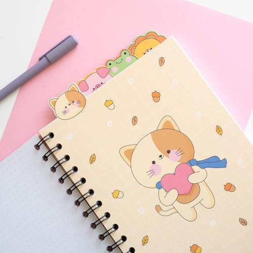 Carnet de Notes Kawaii A5 Spiralé - Journal Intime Créatif et Cadeau Original pour Filles