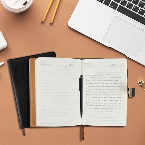 Journal Intime à Serrure Vintage A5 en Cuir PU - 200 Pages 100gsm avec Code de Sécurité - Cadeau Idéal