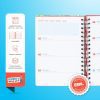 Agenda Scolaire Semainier 2025-2026 Où Est Charlie ? - Format A5 pour Adolescents