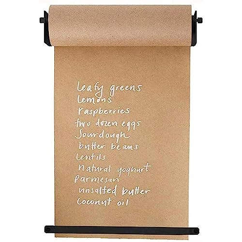 Distributeur Mural Kraft avec Coupe-Papier - Rouleau 50m pour Bureau et Café