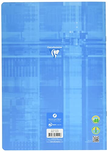Clairefontaine 31014C - Cahier de musique DIN A4, 16 pages, 90g, turquoise