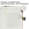 Journal Intime à Serrure Vintage A5 en Cuir PU - 200 Pages 100gsm avec Code de Sécurité - Cadeau Idéal