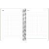 Q Kalon Agenda 2026 A5 : 1 Jour par Page, Multilingue (FR, ANG, ESP, ALL), Reliure Anneaux, Design Protecteur