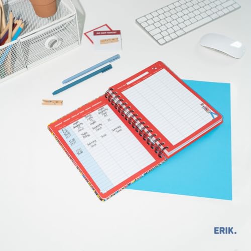 Agenda Scolaire Semainier 2025-2026 Où Est Charlie ? - Format A5 pour Adolescents