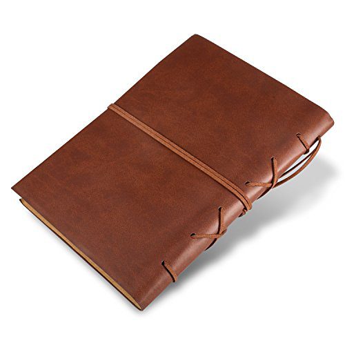 Carnet de Voyage A5 en Cuir Vintage - Journal Intime Magique avec Clé et Corde