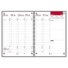 Agenda Oxford Office Civil Semainier Spiralé 21x29,7cm Année 2026 Gris/Noir