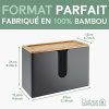Distributeur Essuie-Mains Mural Design Élégant | Nature Supplies | Rechargeable, Compatible Pliages V/C