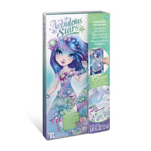 Journal Intime Fille 7 Ans Petulia Nebulous Stars avec Cadenas - Agenda Secret, Stylo Couleurs, Autocollants et Activités - Cadeau Anniversaire Idéal
