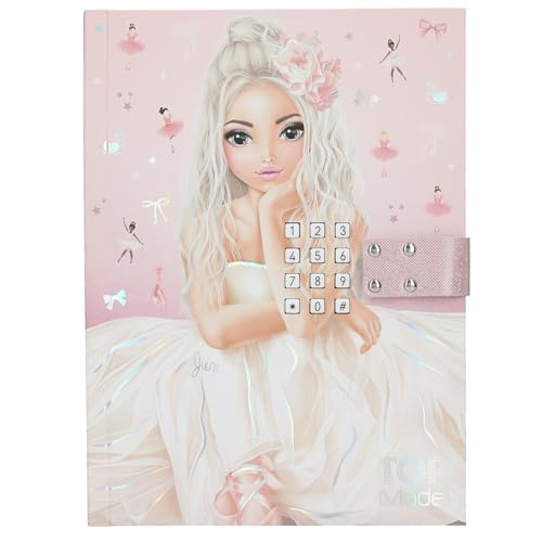 TOPModel Ballet - Journal Intime à Code et Musique, 80 Pages Illustrées