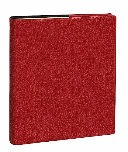 Agenda Exécutif Prestige Quo Vadis Marlow Rouge 2026 - Semainier Multilingue 16x16cm