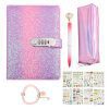 Journal Intime à Cadenas pour Filles 7-13 Ans - Ensemble Complet avec Stylo, Bracelet et Autocollants - Cadeaux Idéaux