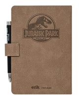 Carnet de Notes A5 Jurassic Park avec Stylo Inclus - Design Pointillé, Couverture Rigide et Fermeture Magnétique