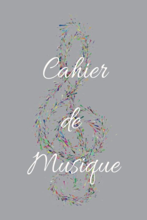 Cahier de Musique : Carnet de Partitions 12 Portées par Page - Idéal pour Solfège, Composition et Chant