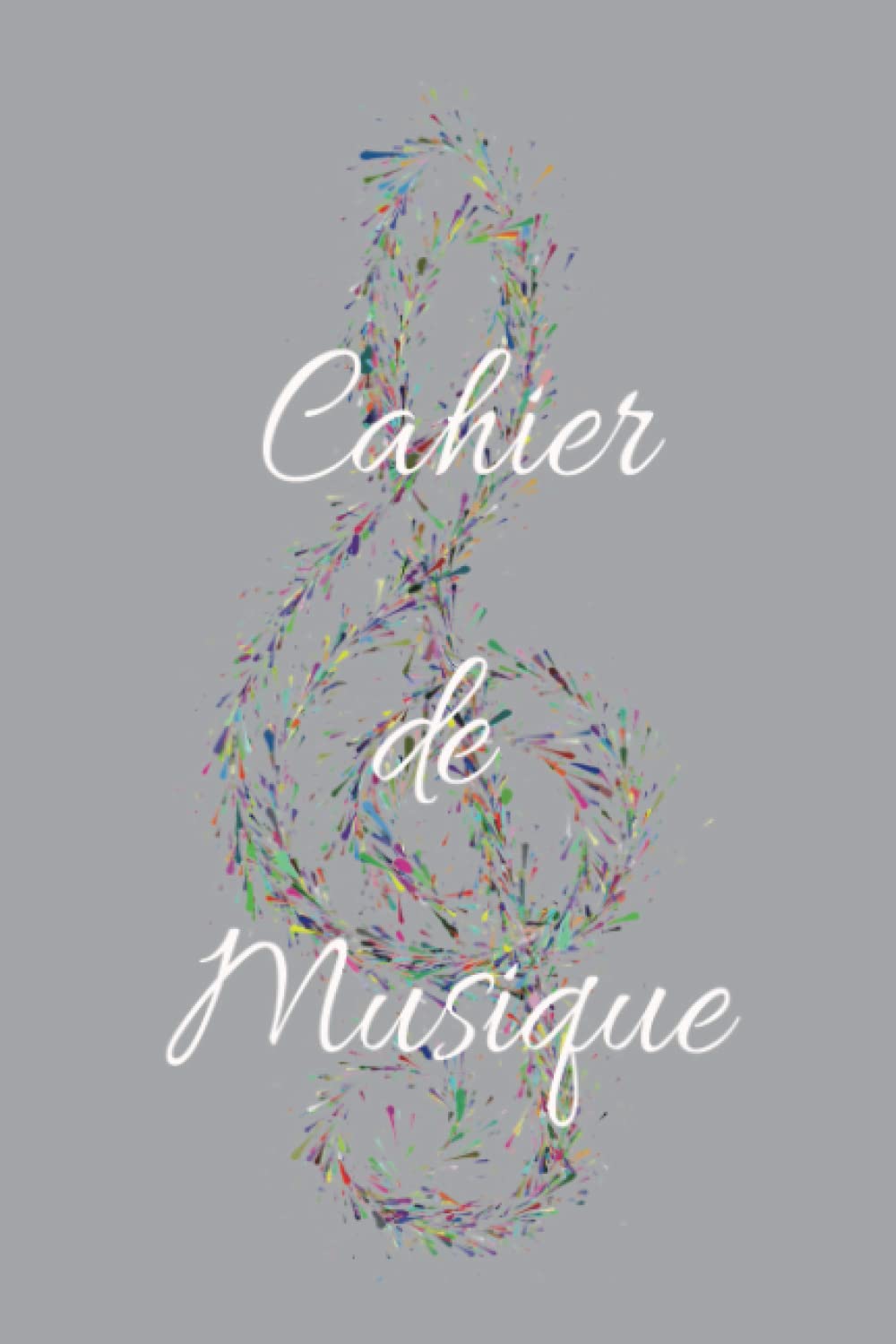 Cahier de Musique : Carnet de Partitions 12 Portées par Page - Idéal pour Solfège, Composition et Chant