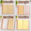 Carnet de Voyage Vintage en Cuir PU - Journal Intime Rechargeable A5, Idée Cadeau Polyvalent