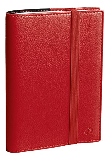Agenda Scolaire Quo Vadis Time & Life Pocket 2025-2026 : Organisation Semainière Rouge 10x15 cm
