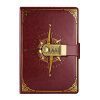Carnet de Voyage Secret avec Serrure et Code - Journal Intime en Cuir Synthétique Rechargeable pour Filles et Étudiants - Idéal Cadeau Anniversaire