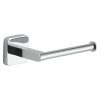 Gedy Tonga Porte-Rouleau WC Adhésif Inox Chromé - Installation Facile Sans Perçage