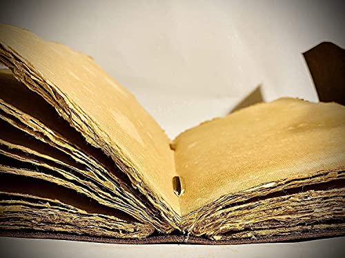 URBAN LEATHER Carnet Vintage en Cuir, Journal Non Ligné pour Écriture et Dessin, 18x13 cm