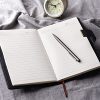 WEMATE Journal Intime à Code A5 en Cuir PU Vintage avec Serrure - 240 Pages Rechargeables pour Élèves et Professionnels