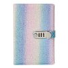 Carnet Secret A5 avec Code - Journal Intime PU Cuir, Cahier Bloc-notes Personnalisable pour Bureau