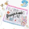 Homicozy Journal Intime Fille avec Clé et Cadenas - Carnet Secret A5 160 Pages, 4 Jouets Anti-Stress, Stylo Multicolore - Cadeau Idéal Enfants 6-9 Ans