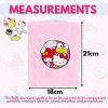 Toyland® Coffret Journal Intime Hello Kitty Rose avec Stylos Gel et Autocollants - Papeterie Fille Idéale