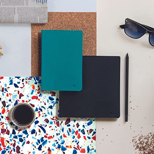 Agenda Exécutif Quo Vadis Toscana 2026 Noir - Semainier Planning 16x16 cm
