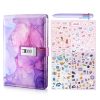 Journal Intime à Cadenas avec Stylo Multicolore 6 en 1 et Autocollants - Cadeau Idéal pour Filles