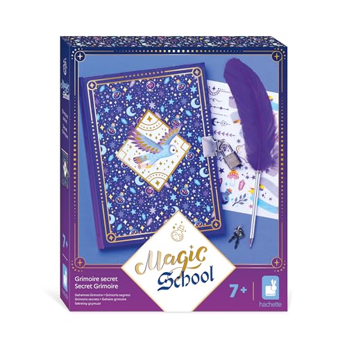 Janod Magic School Carnet Secret : Le Journal Intime Magique pour Enfants 7 Ans et Plus