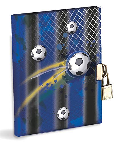 Journal Secret à Cadenas avec 2 Clés - 14,5 x 18 cm, 128 Pages