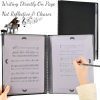 Classeur de partitions A4 étanche iGolife, 60 pochettes, idéal pour musiciens et étudiants