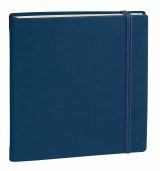 Agenda Exécutif Prestige 2026 Semainier Planning Multilingue Silk Bleu Marine 16x16 cm Papier Clairefontaine