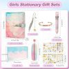Realjoy Journal Intime Fille A5 avec Cadenas - Coffret Cadeau Complet pour Enfants (7-13 Ans)