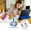 STATIONERY ISLAND Lot de 10 Rubans Correcteurs Blancs 6m x 5mm - Fourniture Scolaire et de Bureau Idéale pour Étudiants