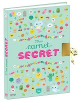 Mon Carnet Secret Kawaii : Journal Intime avec Cadenas pour Enfants - Plus de 140 Pages à Compléter et Stickers Inclus