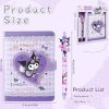 Carnet de Notes Violet avec Stylo pour Enfants et Adolescents - Journal Créatif Idéal pour Filles