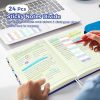 Carnet de Notes A5 Relié - Journal Intime Adulte 368 Pages avec Onglets, Couverture Rigide, Idéal Bureau et École