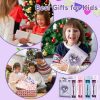 Carnet de Notes Violet avec Stylo pour Enfants et Adolescents - Journal Créatif Idéal pour Filles
