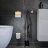 Tiger Tune Porte Papier Toilette Mural Doré - Support Autocollant 3M sans Perçage